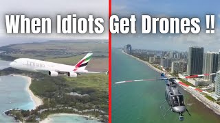 Drone Idiots: The Most Dangerous and Irresponsible Incidents Caught on Camera