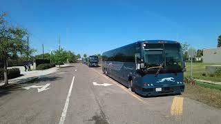 Greyhound and bus station in Jacksonville, Florida.