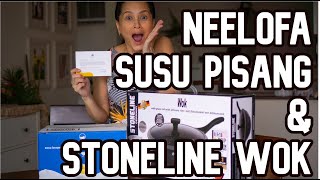 LIVE: Unboxing Neelofa's Susu Pisang and Stoneline Wok