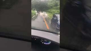 福山市農免道路冠水