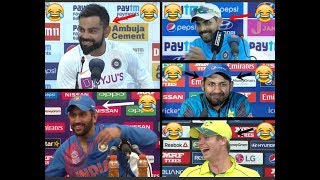 Cricket Most Funny Press Conference. LOL Moments in Cricket|Must Watch