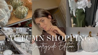 AUTUMN SHOPPING VLOG 2024 English Countryside Home edition