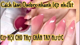 #nails Cách làm Ombre Nhanh-Đẹp - dễ nhất @VanFloridaUsa