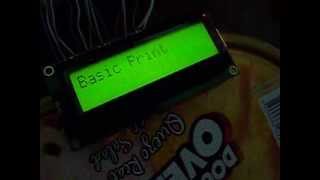 Microprocessor Lab Midterm activity #4 Basic LCD Control
