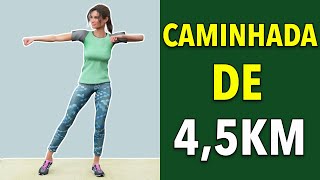 Caminhada de 4,5 km - Treino de Caminhada Dentro de Casa