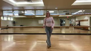 January 2025 line dance lesson