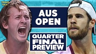 Sebastian Korda vs Karen Khachanov | Australian Open 2023 Quarter Final | Tennis Talk Preview