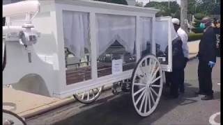 Horse Drawn Hearse with Hughes Funeral Home Trenton NJ
