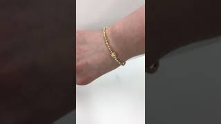 K18 japan gold bracelet #07