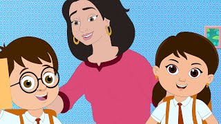 माँ मेरी माँ I Meri Maa Song + More Hindi Rhymes by Fun For Kids TV - Hindi Rhymes