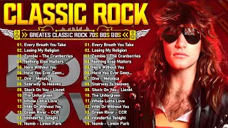 Bon Jovi, Guns N Roses, Scorpions, ACDC, Aerosmith 🎤 The Legends Classic Rock 70s 80s 90s