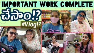 #VLOG|Getting Important Things Done for Something Special!?|వర్షం తెచ్చిన కష్టాలు  |Birthday Preps||