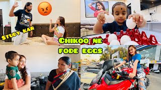 Chikoo Baby ne Fod Diye Sare Eggs [Full Comedy] Exam aai & Papa Ho gaye Gussa | Bindass Kavya