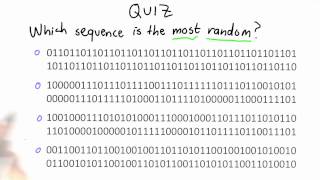 Randomness Quiz - Applied Cryptography