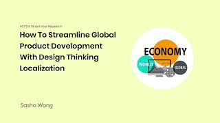 How to streamline global product development with Design Thinking Localization