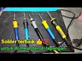 Review solder terbaik bagus T12 963 yihua koccu rl-40 solder ac dc meja dan solder lapangan