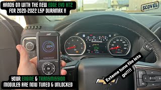 Testing the New EDGE EVO HT2 for 2020 - 2022 L5P Duramax! [Unlocks & Tunes ECM & TCM!!]