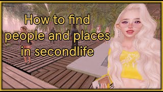 [Tutorial] How to find SecondLife New Places to explore and hangout