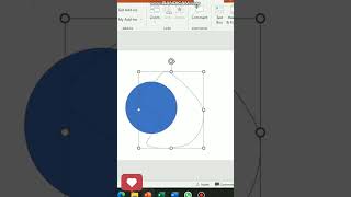 Learn how to create custom shapes in PowerPoint 2023 #shorts #powerpoint #youtube
