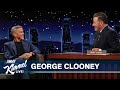 George Clooney on NY Times Op-Ed on Biden, Insults from Trump, Film with Brad Pitt & Pulling Pranks