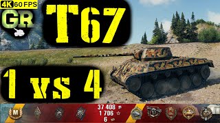 World of Tanks T67 Replay - 9 Kills 3.1K DMG(Patch 1.4.0)