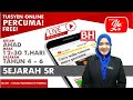 🔴 [LIVE] SEJARAH SEKOLAH RENDAH, KUIZ SEJARAH KE-17 OLEH CIKGU NORAINI #34 #TUISYENPERCUMA