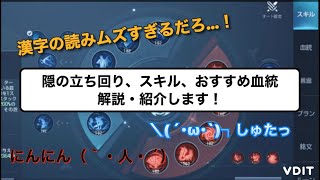 (ドラブラ 隠)隠の立ち回り、スキル、血統概要を紹介・解説していくぅー！