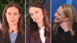 Sexist Reporter Put In His Place By Prime Ministers Jacinda Ardern & Sanna Marin