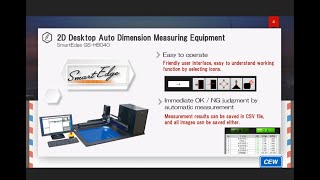 SmartEdge  Series　【2D Desktop-Type Auto Dimension Measuring Equipment】