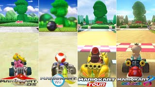 Evolution Of DS Peach Gardens Course In Mario Kart Games [2005-2022]