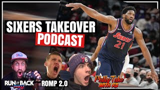 Joel Embiid Is Unstoppable, Ben Simmons-Tobias Harris Trade Rumors, & More | Sixers Takeover Podcast