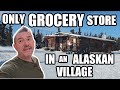 GROCERY SHOPPING IN VENETIE ALASKA | EXPENSIVE LIVING?| $65 FOR A CASE OF WATER?| Somers In Alaska