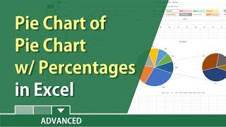 Pie Chart of Pie Chart with Percentages in Excel by Chris Menard