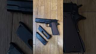 #ダブルベル M1911ガスガン Co2マガジンとレギュラーマガジンどちらも使えます #はじめましてゴンタローです#shorts