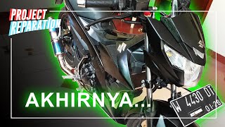 FINAL PROJECT REPARATION SATRIA F150 INJEKSI ! AKHIRNYA BLACKIE BANGKIT LAGI !