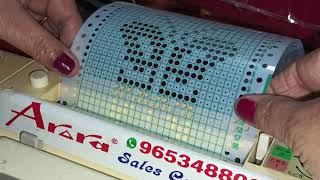 Make a beautiful butterfly design on knitting machine 🤩🦋🪡🧵