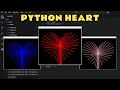 How to Make a Heart Shape Animation Using Python Turtle Graphics
