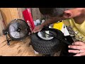 harbor freight mini tire changer demo. easy peasy