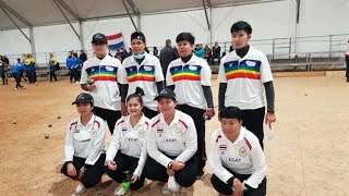 Thailand-A vs Thailand-B petanque World Championship 2021