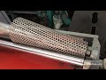 Conical Strainer bending Machine | www.vesurface.com | 4 rolls bending machine | SHEET METAL Filter