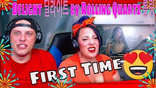 Delight 딜라이트 by Rolling Quartz 롤링쿼츠 #KRock #GirlBand | THE WOLF HUNTERZ REACTIONS