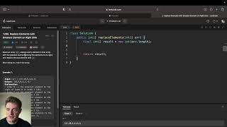 Leetcode Solution - 1299 Replace Elements with Greatest Element on Right Side