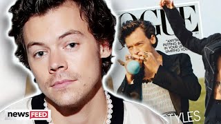 Harry Styles Wreaks HAVOC For Vogue After His Controversial Cover Shoot!
