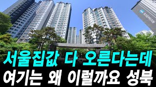 서울 집값 다 오른다는데 여기는 왜 이럴까요 성북