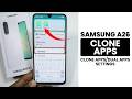 How to Clone Apps in Samsung A26 - Dual Apps