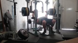 165KG (363lb) Bench Press (RAW) (PB)