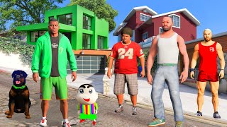 GTA 5: সবুজ গ্যাং vs লাল গ্যাং Franklin, Shinchan \u0026 Chop কি পারবে লাল গ্যাং কে হারাতে ? GTA 5 BANGLA