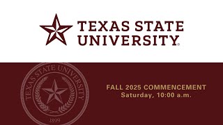 Fall 2025: 10am Saturday, December 13
