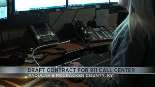 Draft contract for 911 call center in McCracken County