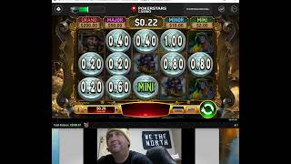 Yo ho ho and “Blade and Fangs” Online Slots HUGE WIN at the 7min mark